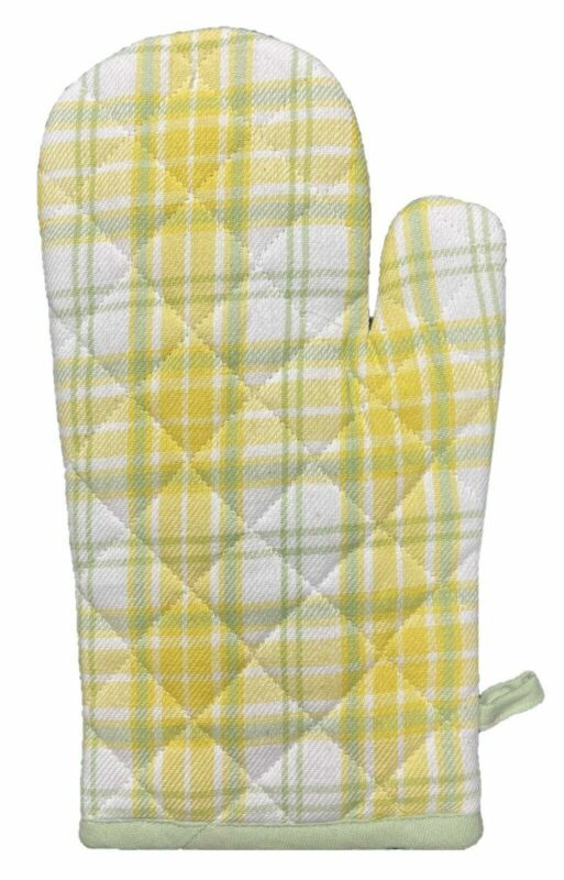 Single Or Double Oven Glove Mitt Padded Heat Resistant