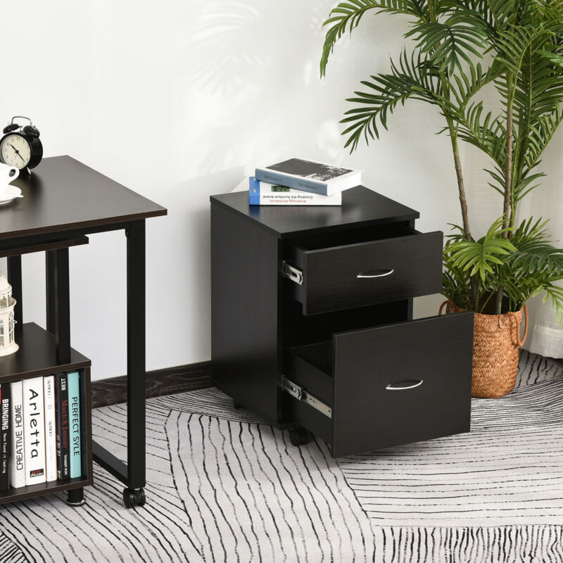 Pedestal Mobile Office Filing Cabinet - Cints and Home