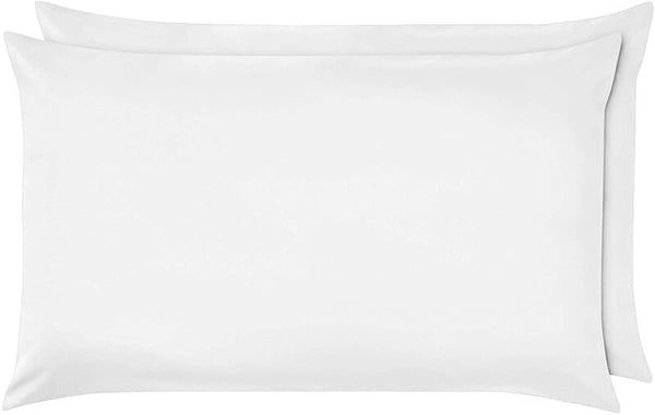 4 x Pillow Cases Egyptian Cotton Pack of 4 Plain Dyed Bed