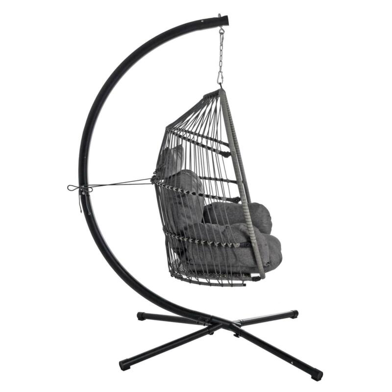 Garden Swing Seat Hanging Chair Basket Egg Shape