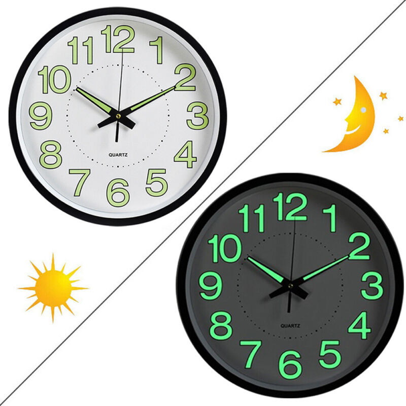 Glow In The Dark Silent Home Digital Clock Decor - Cints and Home