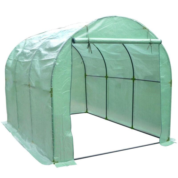 Large Garden Greenhouse Tunnel Shed Polytunnel Frame