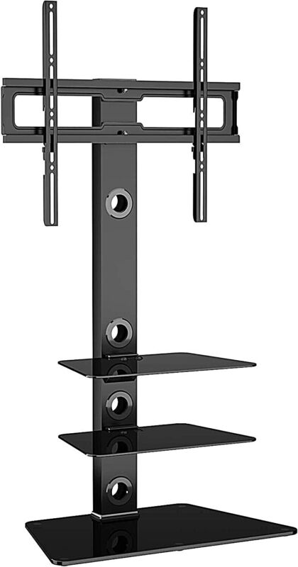 TV Stand With Swivel Bracket, 3 Shelf For Screens - Cints and Home