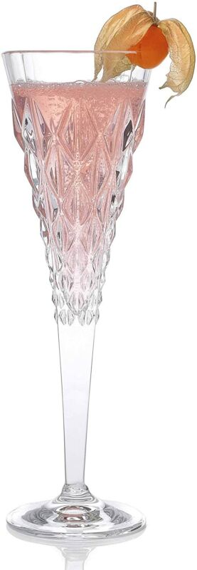 RCR Enigma Champagne Flute Crystal Champagne Glasses