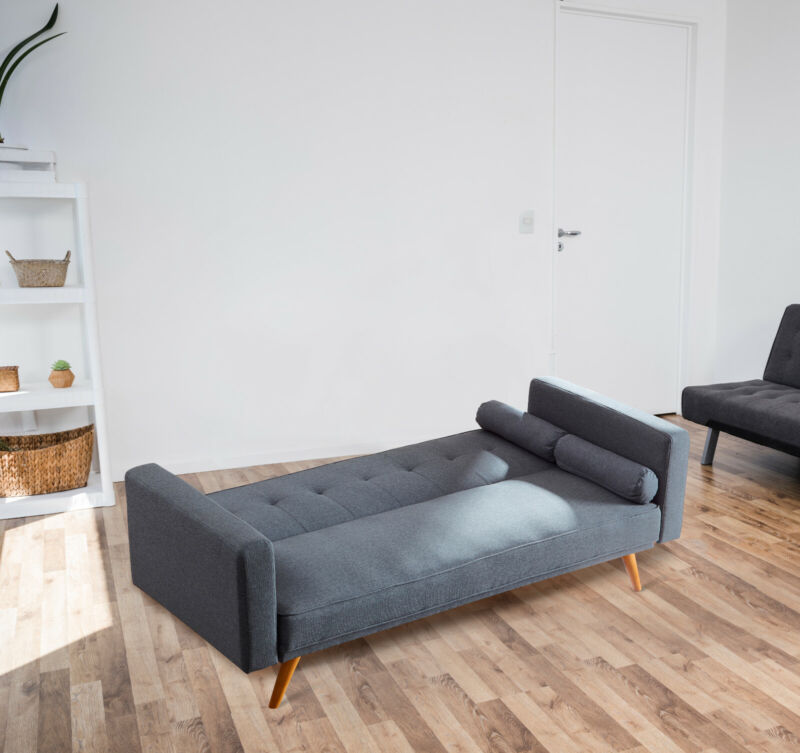 Stylish linen fabric sofa