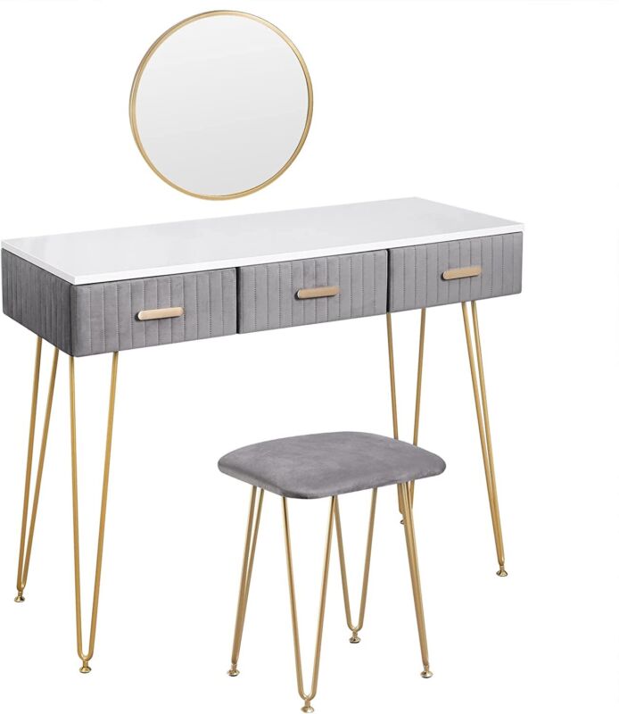 Modern Dressing Table Makeup Desk Mirror