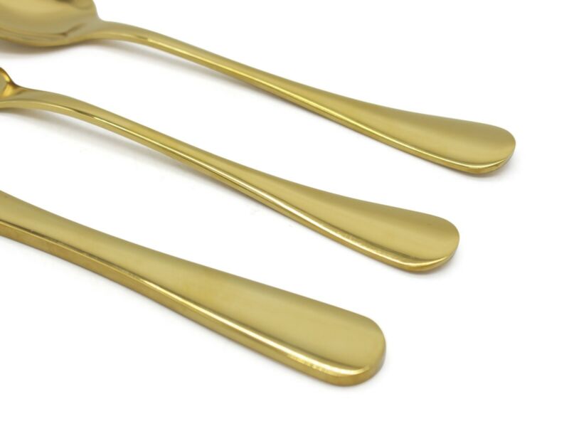 Cutlery Sets Gold Dinner Set Stainless Steel Spoon