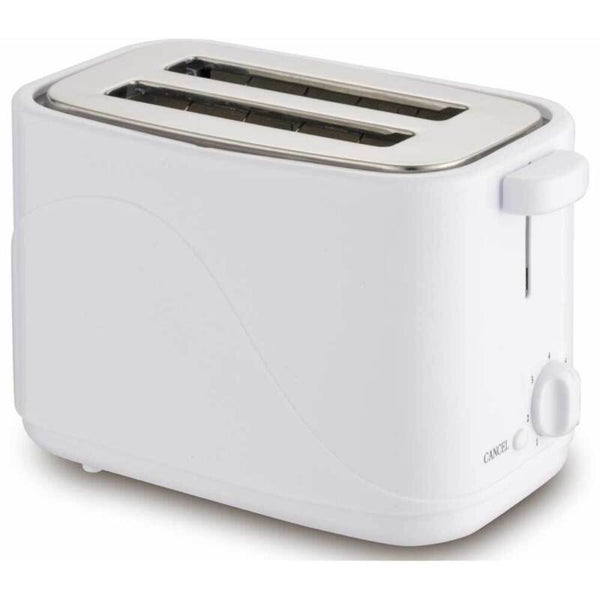 White Toaster 2 Slice 700W - Variable Browning Control