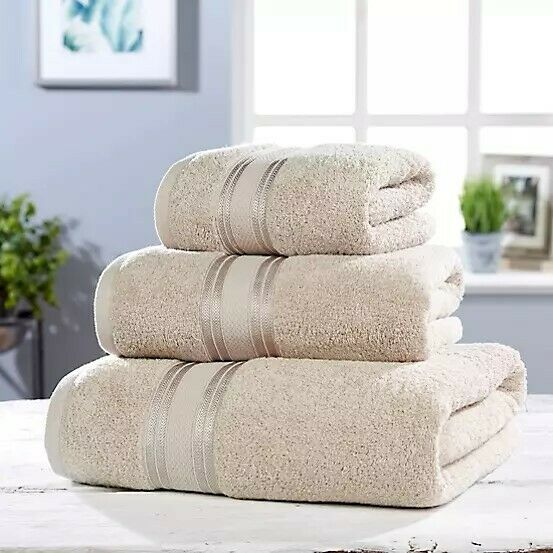 Stone Colour Luxury Soft Cotton Towel Set - Cints and Home