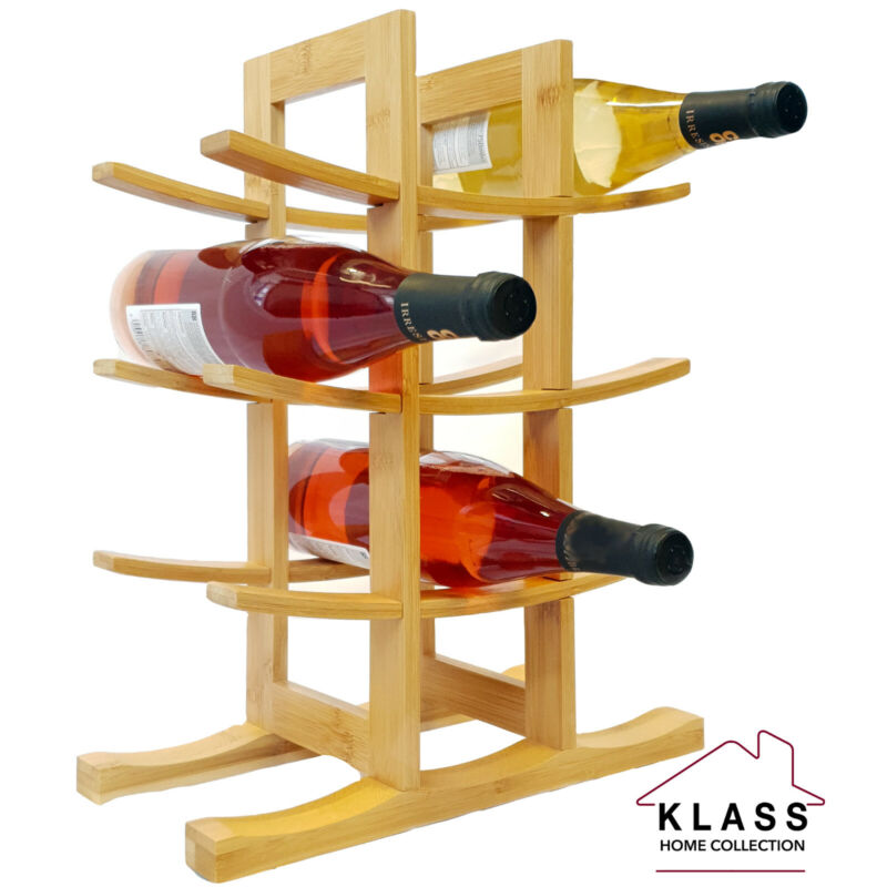 Bamboo Wine Rack | Bottle Holder