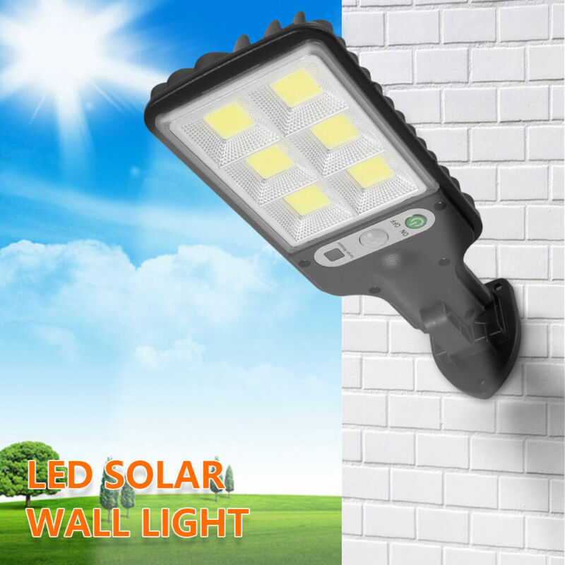 LED Solar Lights PIR Motion Sensor Security Wall