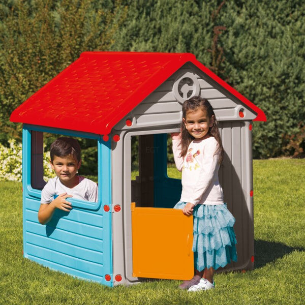 Childrens My City House Indoor Outdoor Playhouse Summer - Cints and Home