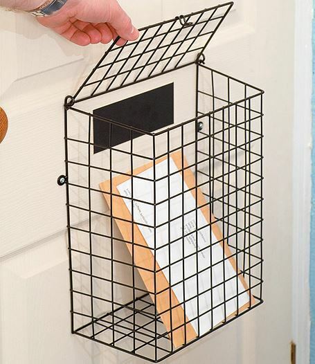 Letterbox Cage Door Mounted Mail Box - Cints and Home