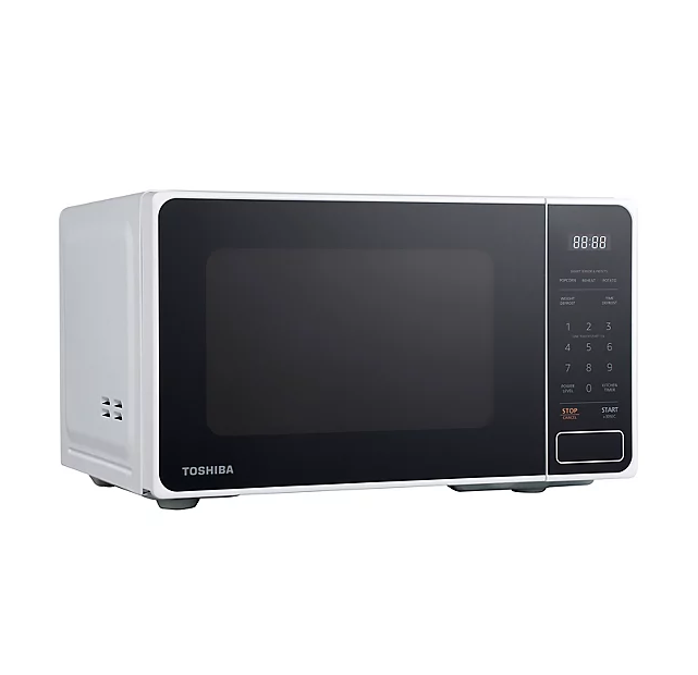 Microwave Oven Digital 800w 20L Defrost Mode Black&White