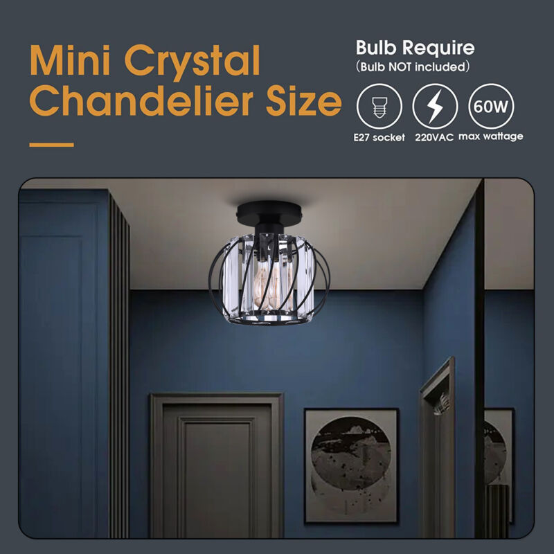Modern Crystal Acrylic Chandelier