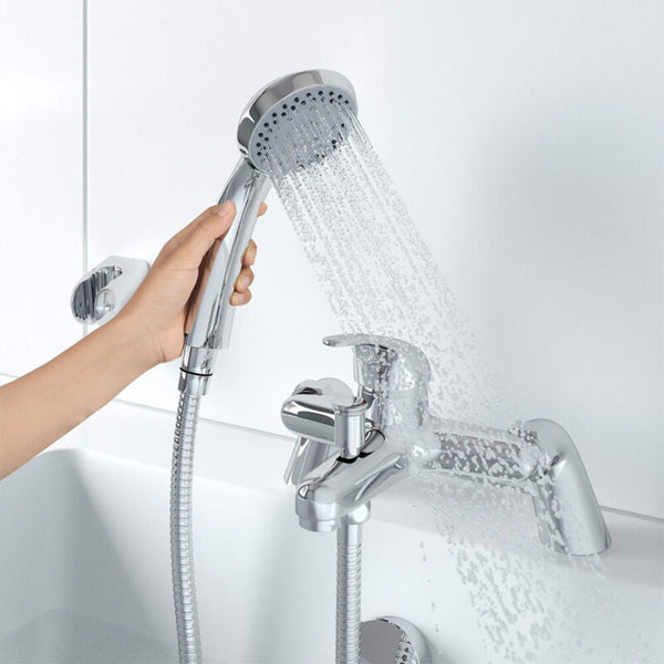 Luxury Bathroom Chrome Sink Bath Filler Tap Shower