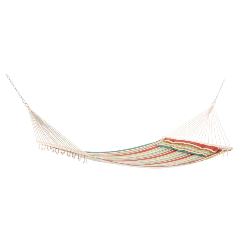 Outdoor Swing Bed Hammock With Pillow - Cints and Home