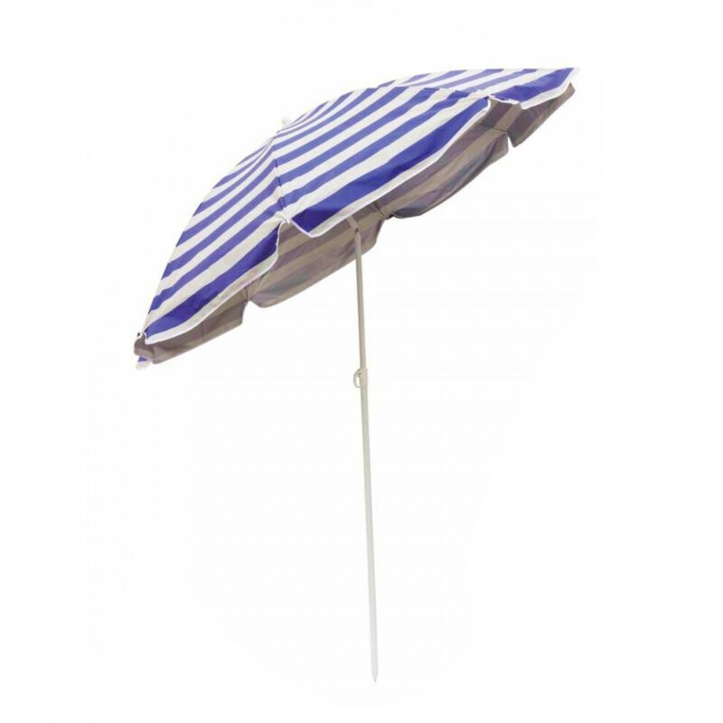 Beach Tilting Parasol Umbrella 1.8m Patio Garden Outdoor