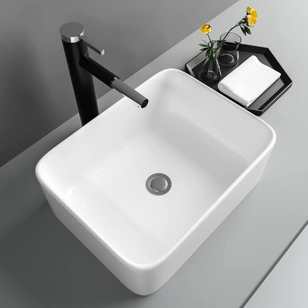 Modern Bathroom Basin Sink Ceramic Bowl Vanity - Cints and Home