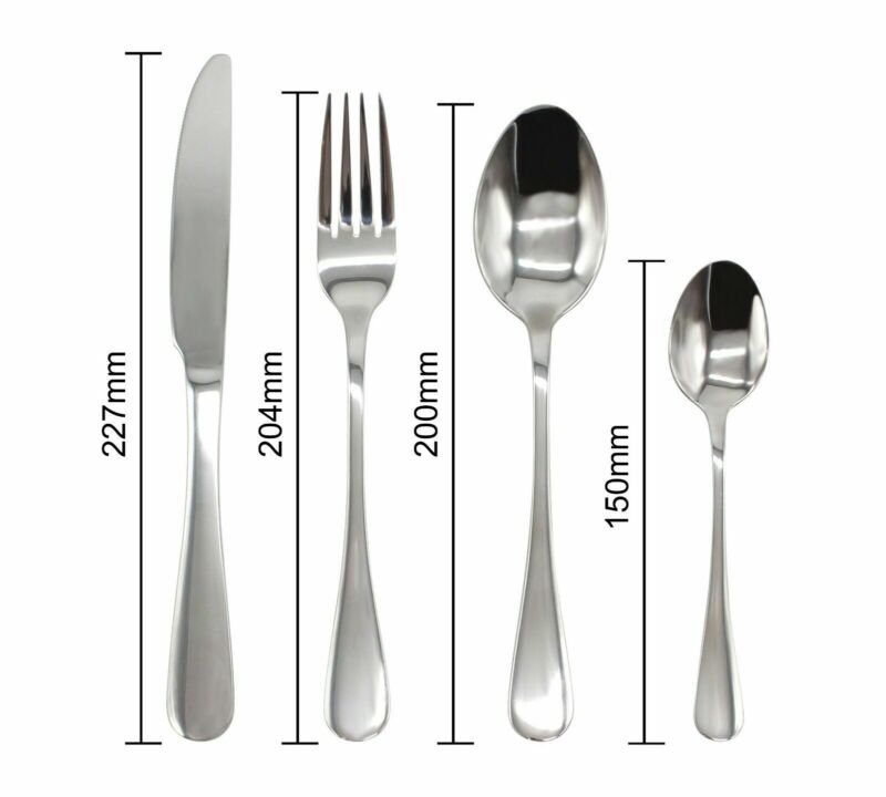 Cutlery Set Dishwasher Safe Quality Stainless Steel