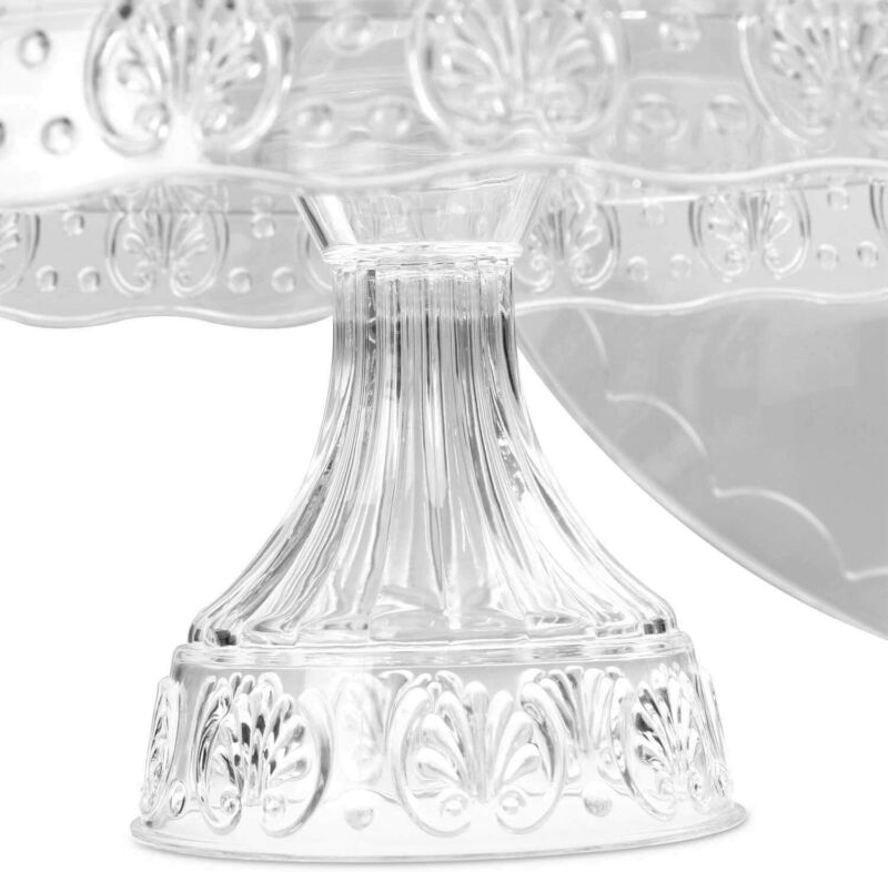 Cake Stand With Dome Cover clear cake stand