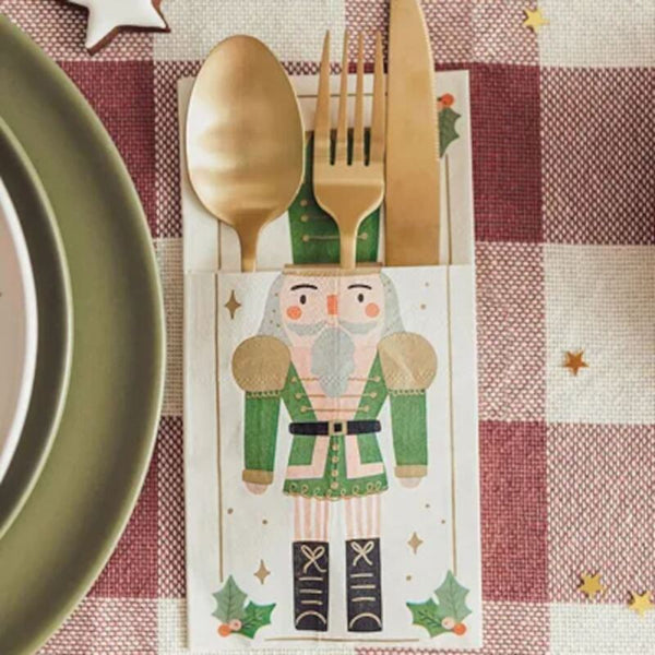 Christmas Paper Cutlery Holders