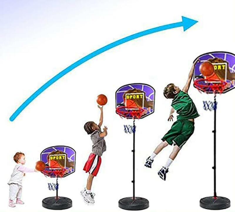 Children 3in1 Basketball Stand Hoop Boxing Punch Bag - Cints and Home
