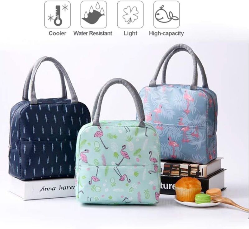 Insulated Cool Thermal Lunch Bag Food Storage
