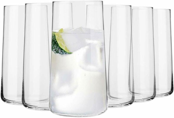 Garde Tall Water Juice Drinking Glasses
