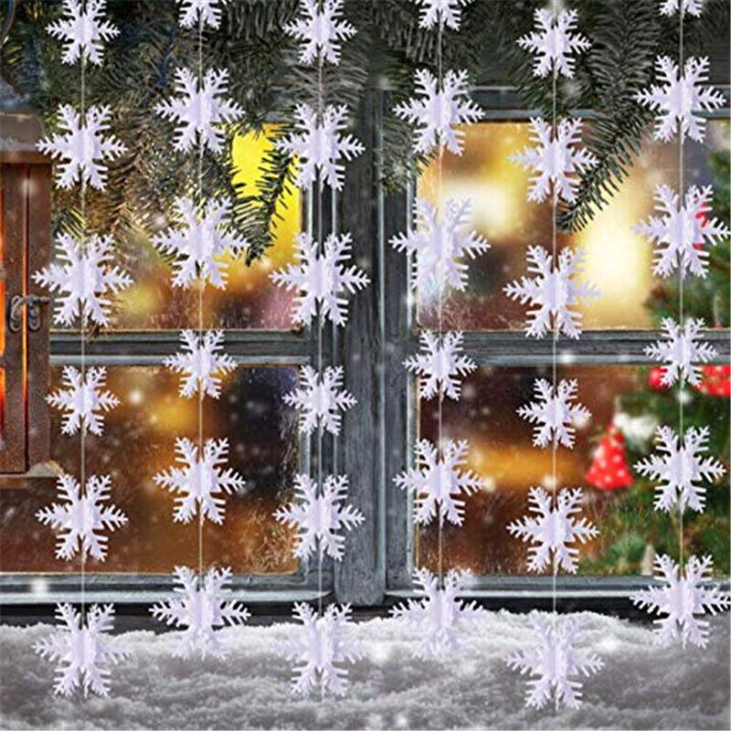 3M Winter White Snowflakes Christmas Hanging