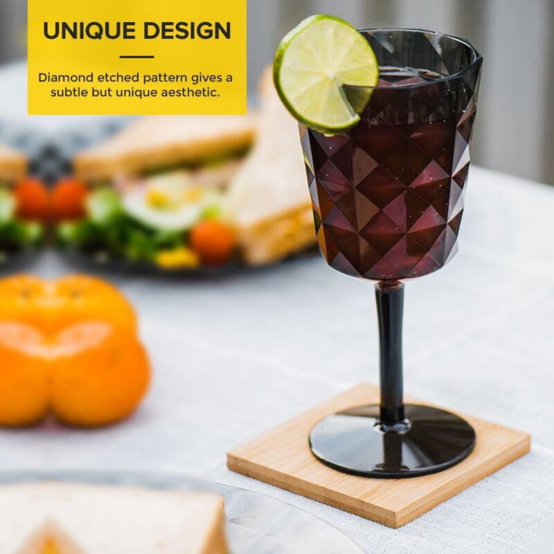 Reusable Tableware Plastic Jug Wine Glass Plate