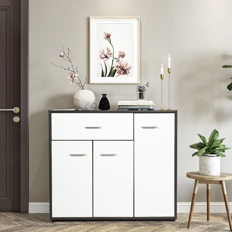 Kitchen Wooden Storage Cabinet sideboard - Cints and Home