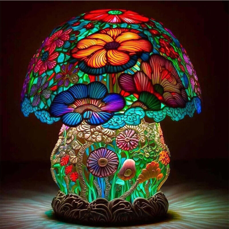 Mushroom Table Lamps Plant Series