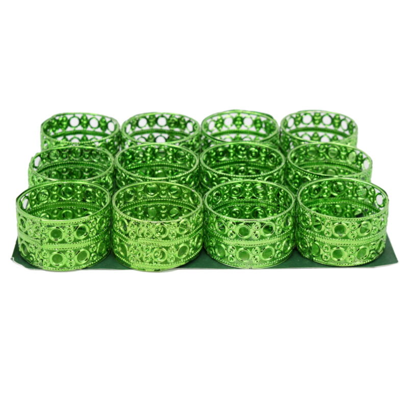 Tea Light Candle Holders Set of 6 or 12 Circle