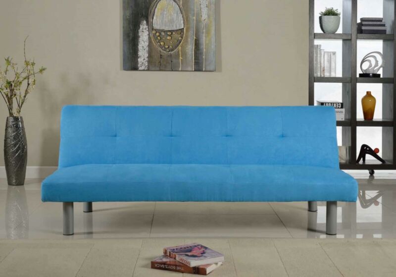 Faux Suede Canterbury Fabric Sofa Bed 3 Seater