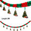 Merry Christmas Banner Bunting Garland Hanging Flag XMAS Home Party Decor UK