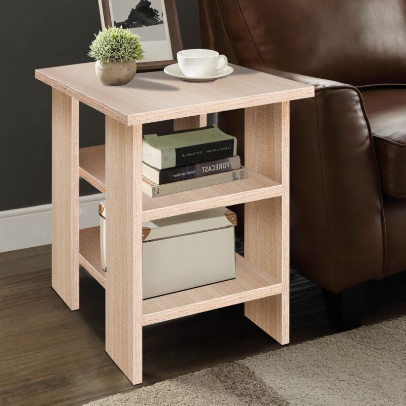 Small Side Table With Storage Bedside Nightstand