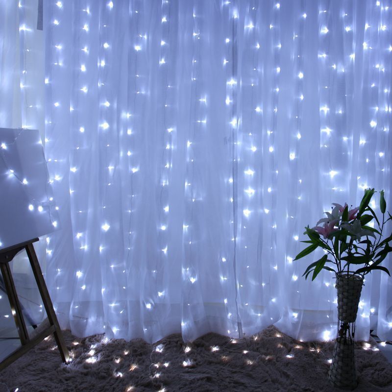 Christmas Curtain Fairy Lights