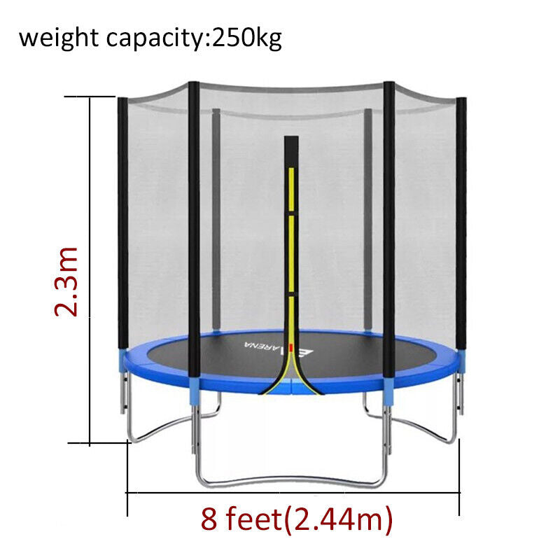 Kid Trampoline With Safety