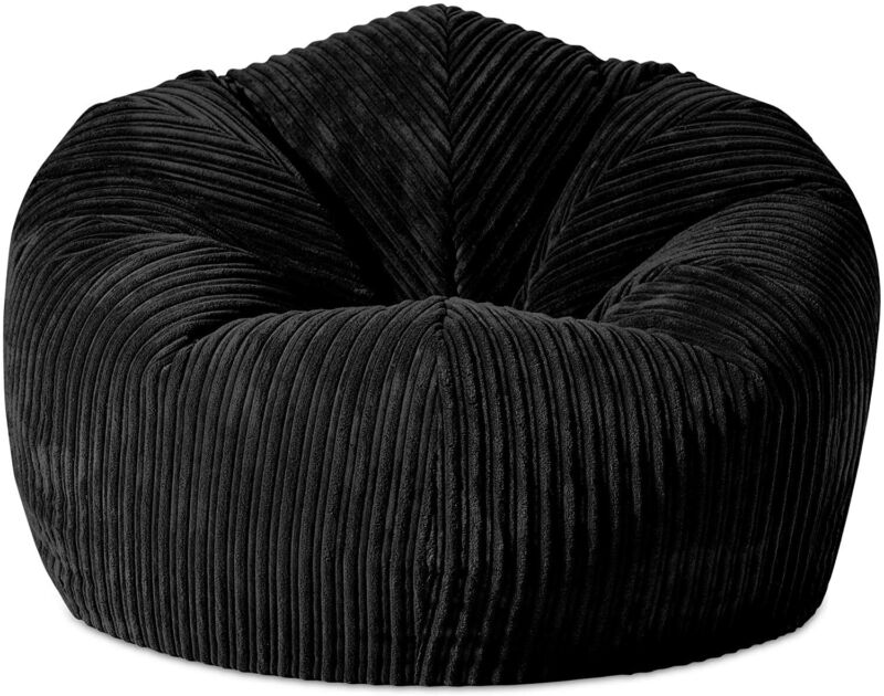 Classic Bean Bag Chair Soft & Snuggly Gamer Adult Gaming