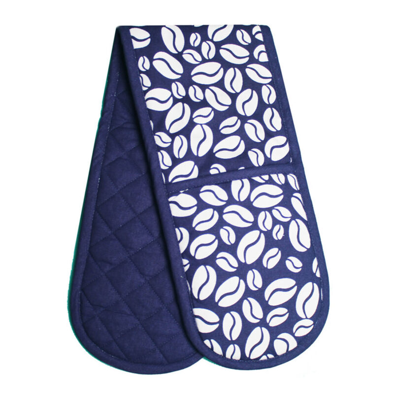 Double Oven Glove 100% Cotton Insulated Home