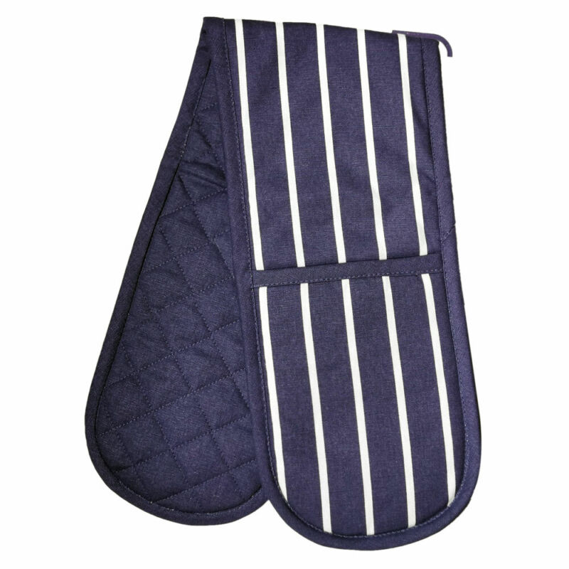 DOUBLE OVEN GLOVES THICK PADDED HEAT RESISTANT