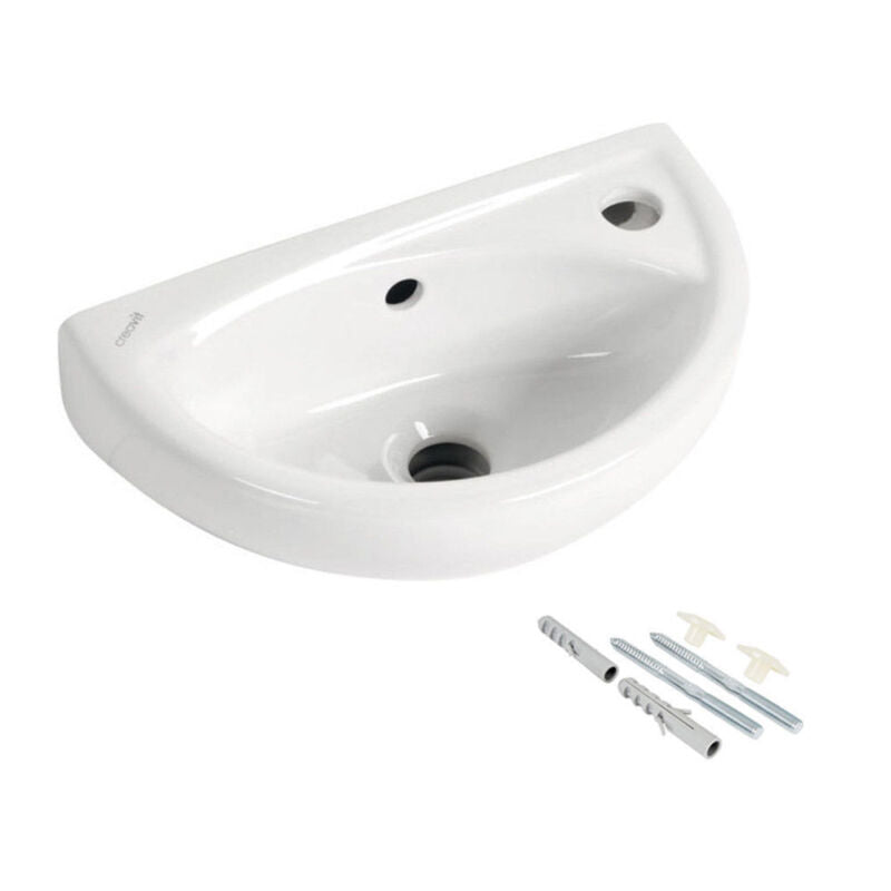 Small Compact Bathroom Cloakroom Wash Basin Sink