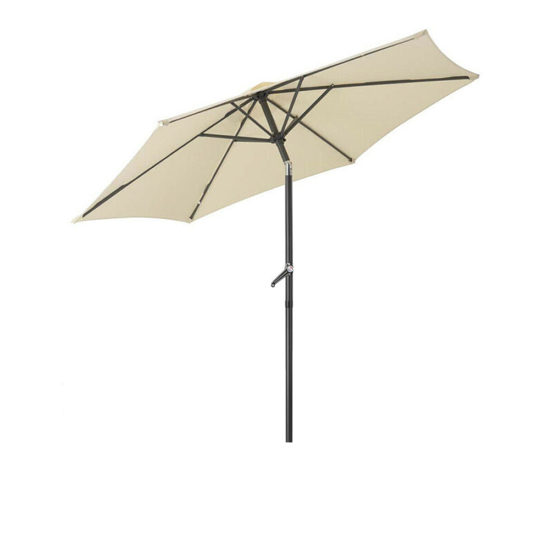 2.2M Garden Parasol Outdoor Umbrella Tilt Mechanism