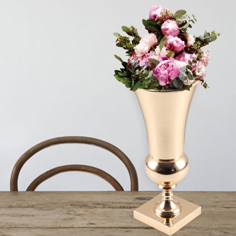 Golden Iron Luxury Flower Vase