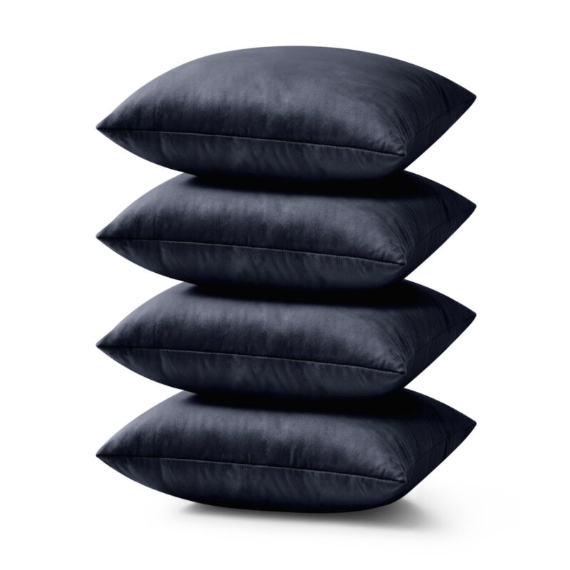 Crushed Velvet Cushion Covers 18 x 18 Pack