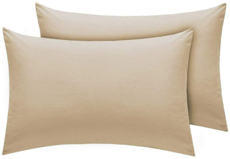 2 X Pillow Case Luxury Fine Poly cotton