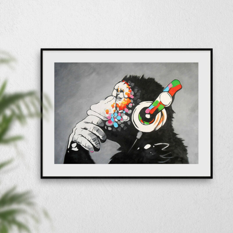 Banksy Wall Art Prints Picture Graffiti Artwork Decor Posters in A3 A4 A5 Size - Cints and Home