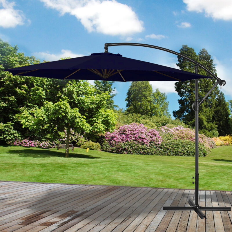 3M Overhanging Parasol Cantilever Garden Sun Shade