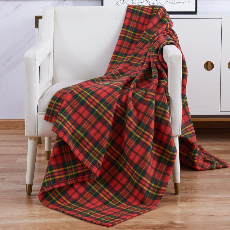 Fleece Throw Blanket 120x150cm Soft Warm